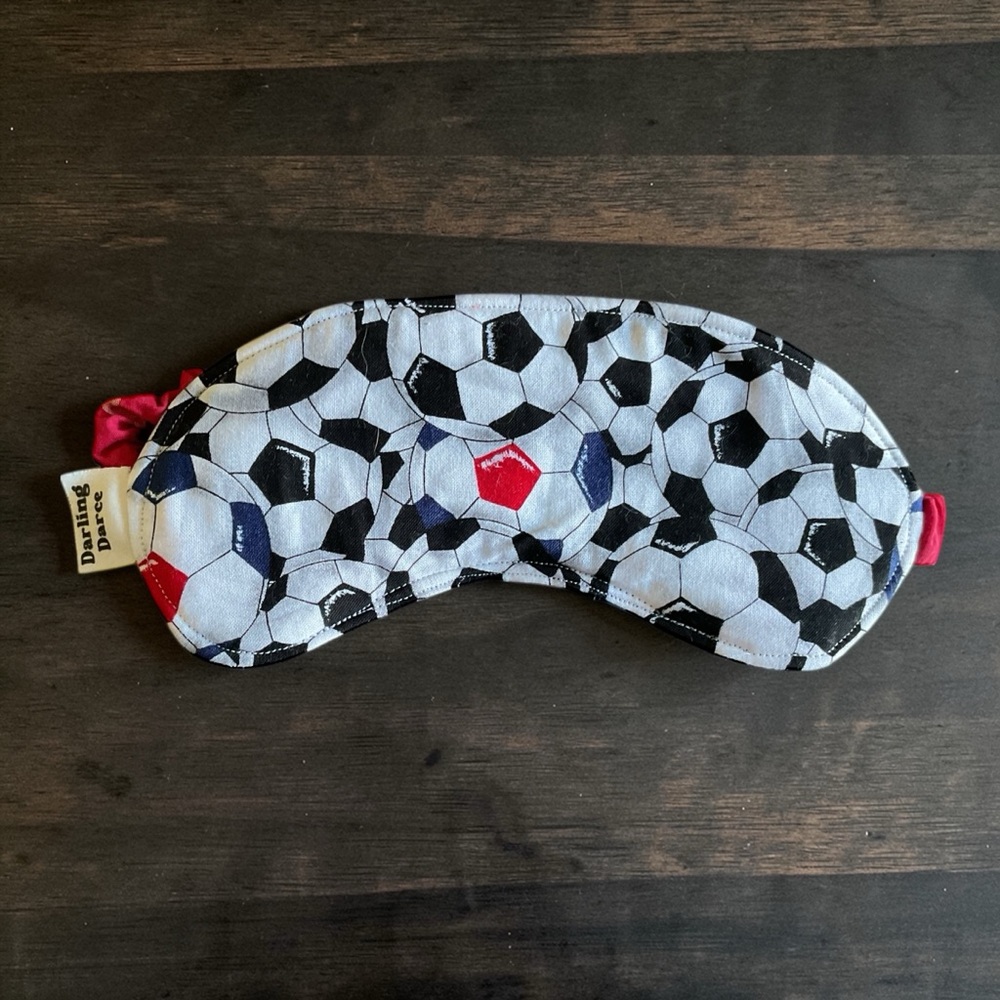 Soccer Theme Sleep Mask for Kids